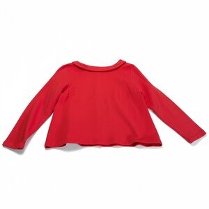 Talbots Petite Peach Long Sleeve Top with Button Details